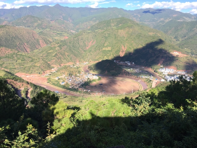 大理州云龙县“天然太极”美景