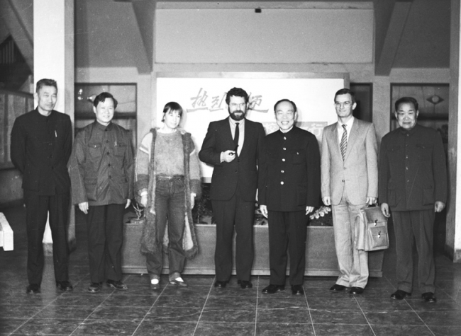 1981年 达姆斯特大学校长来访